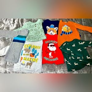 2T Long Sleeve Boy’s T-Shirt & Sweater Bundle